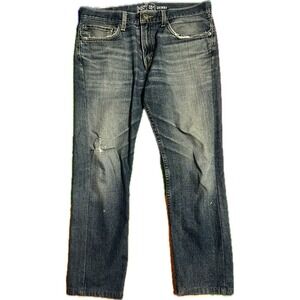 Levi‎ Signature Skinny Jeans Men's 34x30 Denim Lightly Distressed